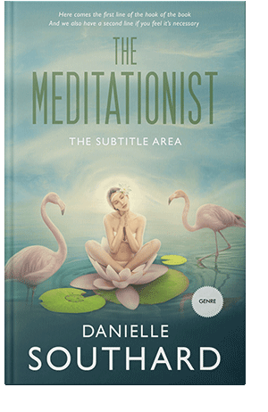 Pre Made Book Cover Pewter