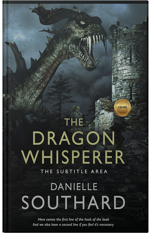 Front view of Premade Fantasy Book Cover - Woodsmoke