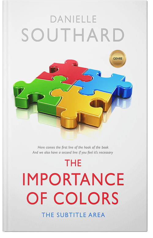 Front view of Premade Politics & Law & Society Book Cover - Chateau Green