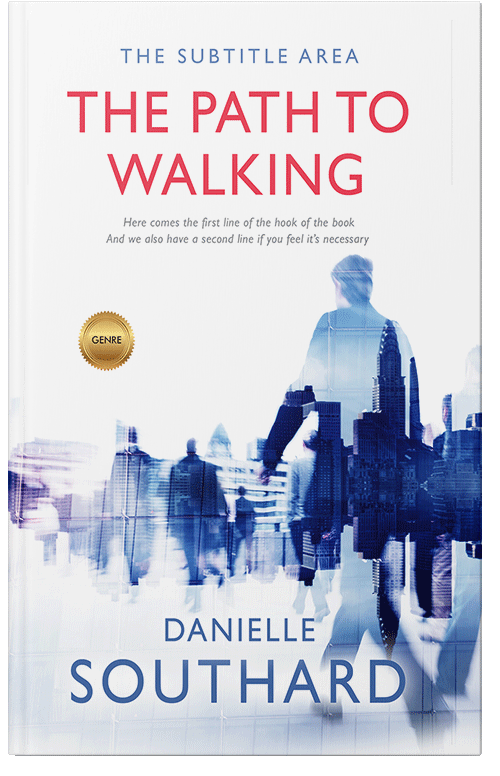 Front view of Premade Business Book Cover - Jacksons Purple