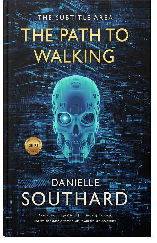 Front view of Premade Mystery & Thriller & Suspense Book Cover - Firefly