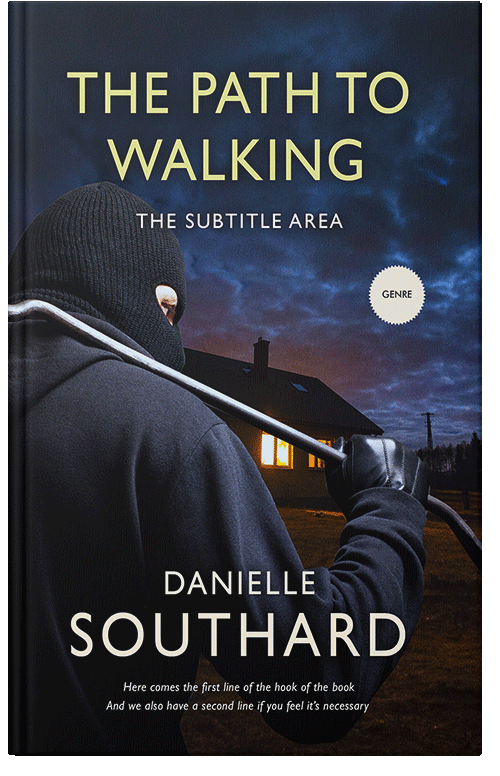 Front view of Premade Mystery & Thriller & Suspense Book Cover - Vulcan