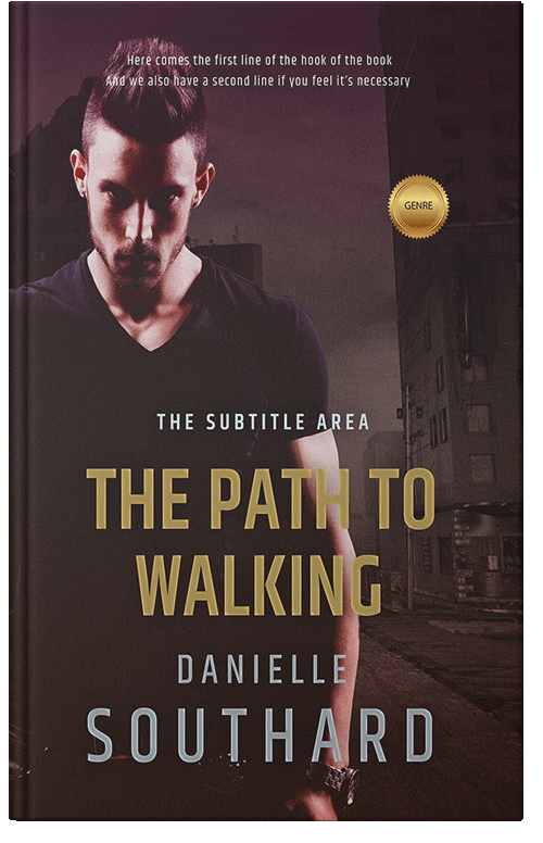 Front view of Premade Mystery & Thriller & Suspense Book Cover - Cocoa Brown