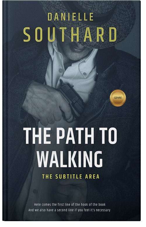 Front view of Premade Mystery & Thriller & Suspense Book Cover - Mirage