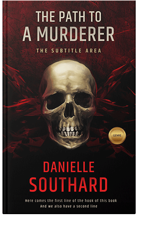 Pre Made Book Cover Graphite