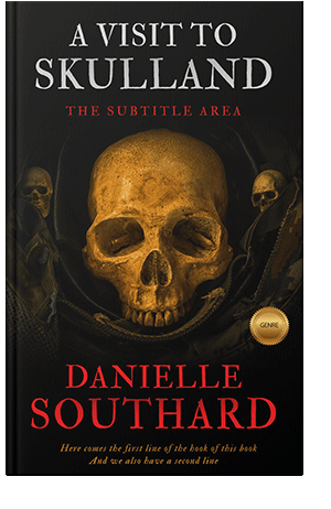 Pre Made Book Cover Copper