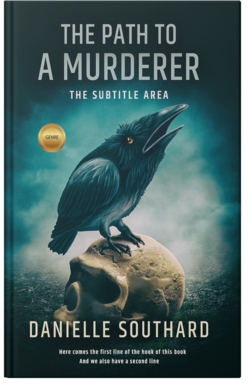 Front view of Premade Fantasy Book Cover - Green Spring