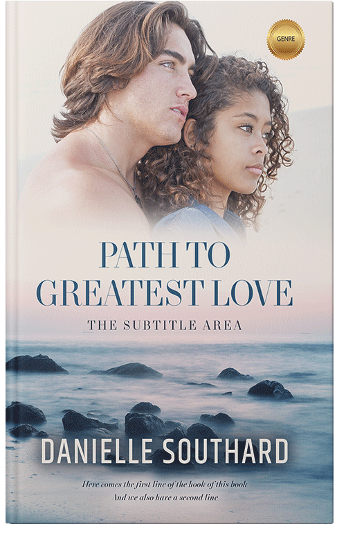 Front view of Premade Romance Book Cover - Swiss Coffee