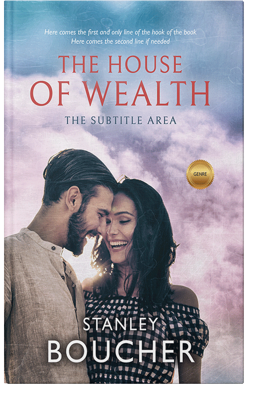 Front view of Premade Romance Book Cover - Chatelle