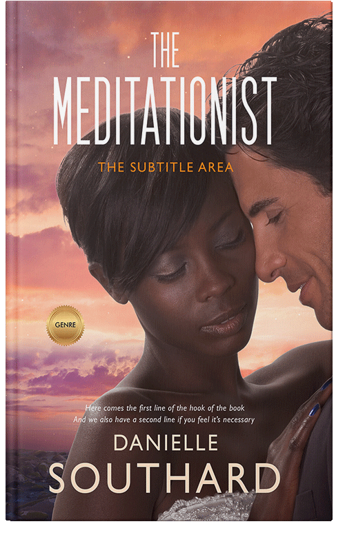 Front view of Premade Romance Book Cover - English Walnut