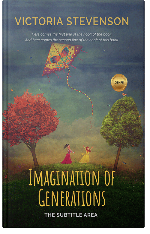 Front view of Premade Fantasy Book Cover - Corduroy