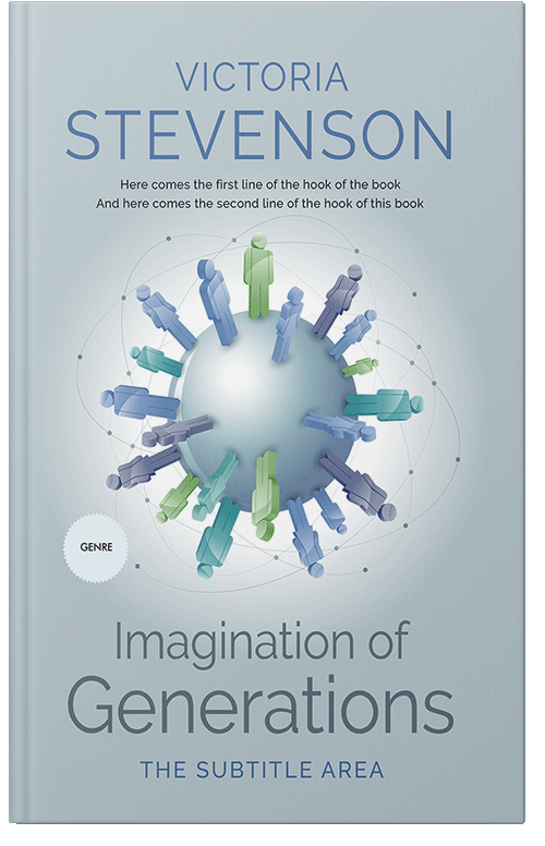 Front view of Premade Business Book Cover - Loblolly