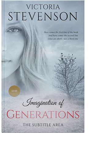 Pre Made Book Cover Heather