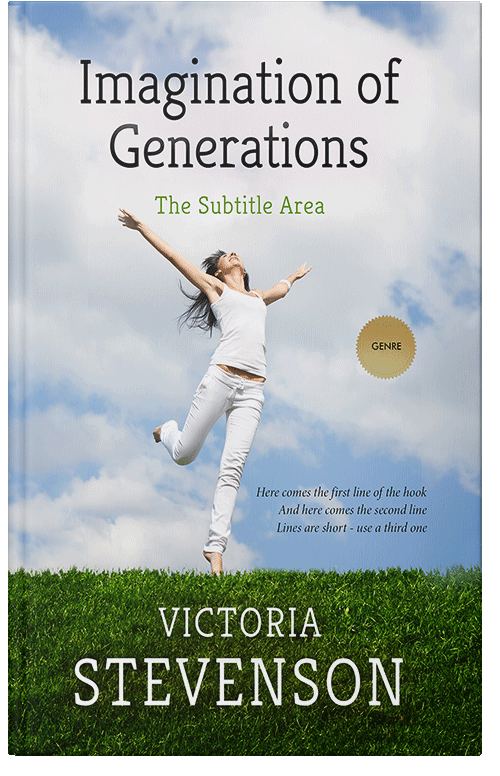 Front view of Premade Nature Book Cover - Mischka