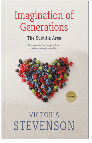 Premade Book Cover Pearl Bush