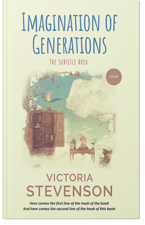 Front view of Premade Fantasy Book Cover - Frost