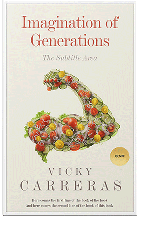 Pre Made Book Cover Spring Wood