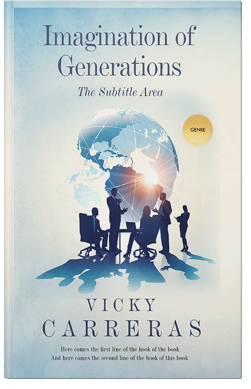 Front view of Premade Business Book Cover - Gray Nurse