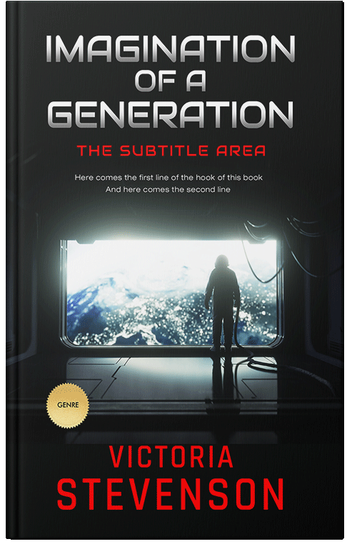 Front view of Premade Science Fiction Book Cover - Eunry