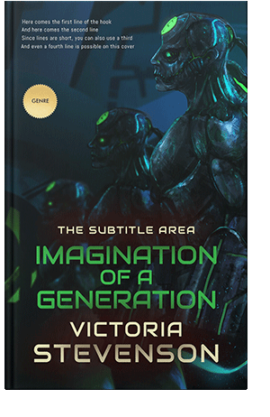 Pre Made Book Cover Aztec