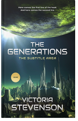 Premade Book Cover Timber Green