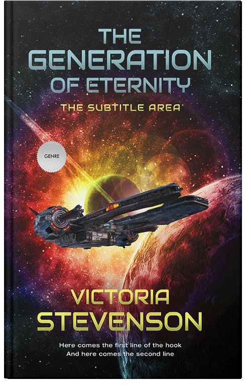 Front view of Premade Science Fiction Book Cover - Whiskey