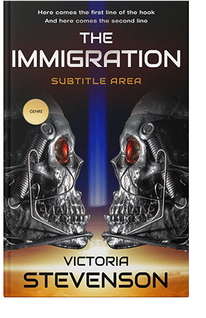 Pre Made Book Cover Straw