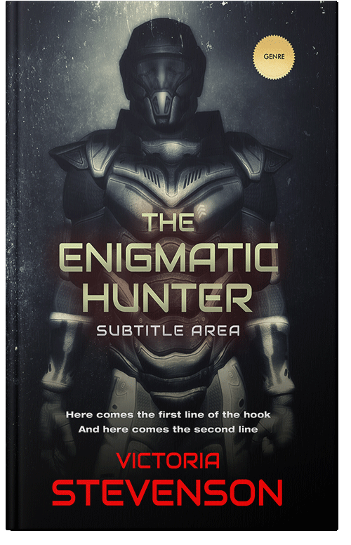 Front view of Premade Science Fiction Book Cover - Woodsmoke