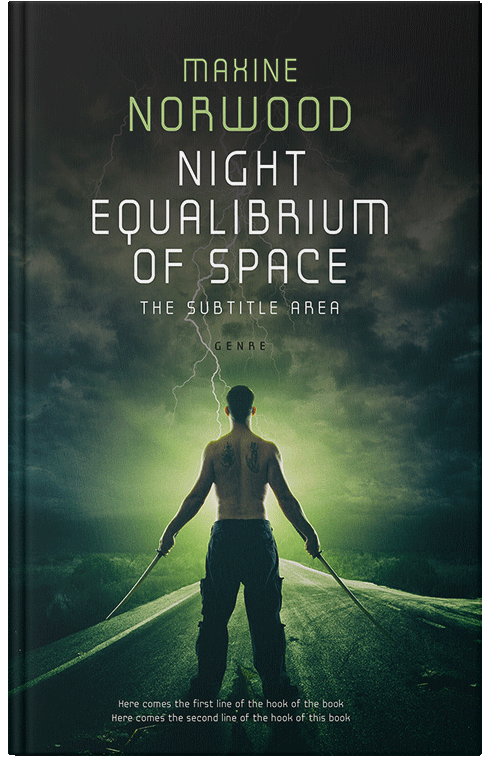 Front view of Premade Teen & Young Adult Book Cover - Aztec