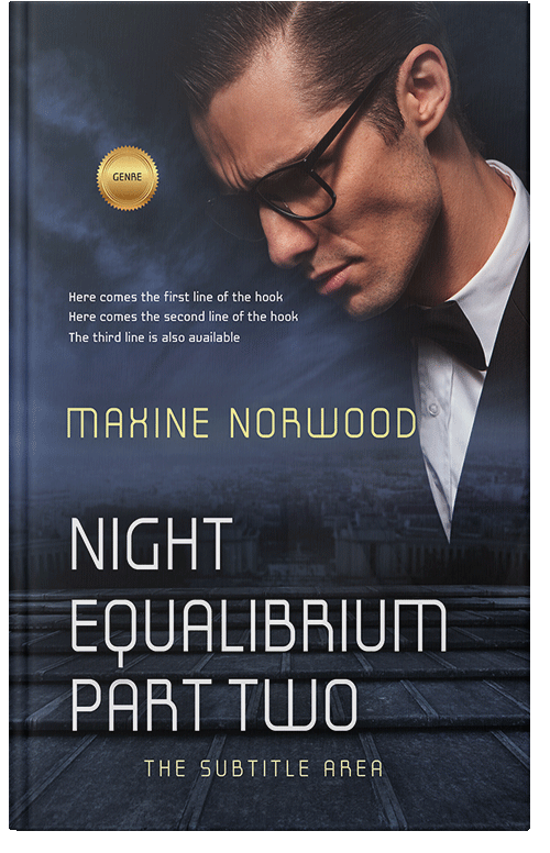 Front view of Premade Mystery & Thriller & Suspense Book Cover - Charade