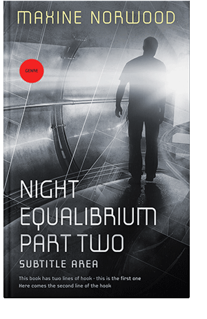 Pre Made Book Cover Outer Space