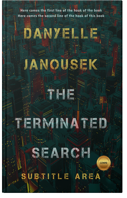 Front view of Premade Mystery & Thriller & Suspense Book Cover - Aztec