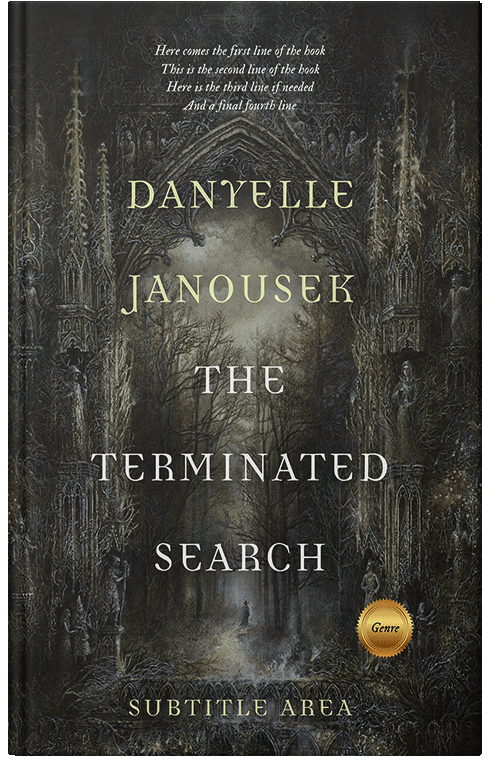 Front view of Premade Fantasy Book Cover - Dune