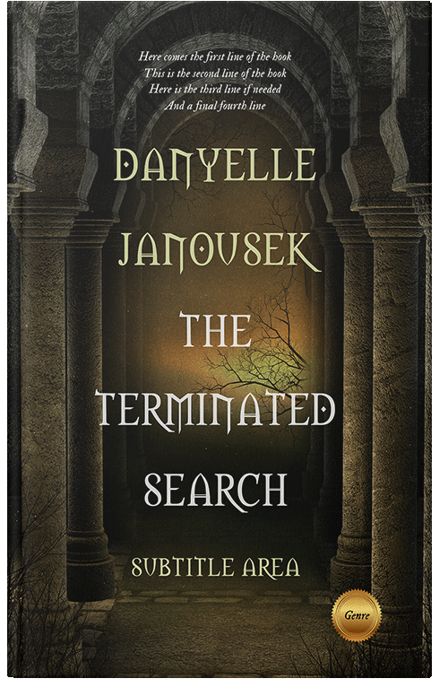 Front view of Premade Fantasy Book Cover - Eternity