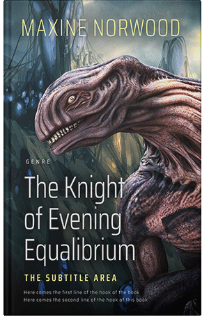 Premade Book Cover Shark