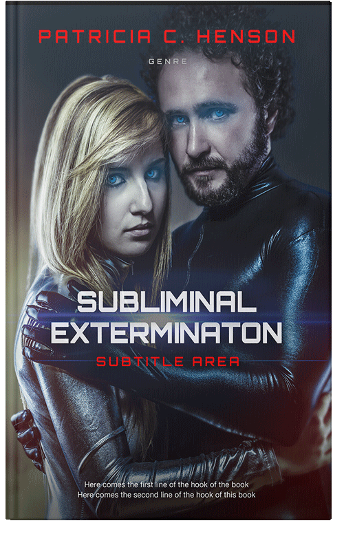 Front view of Premade Science Fiction Book Cover - Charade