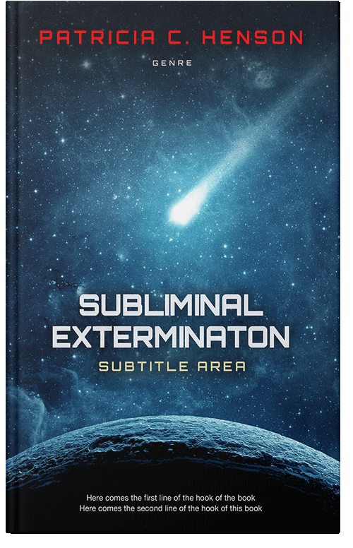 Front view of Premade Mystery & Thriller & Suspense Book Cover - Elephant