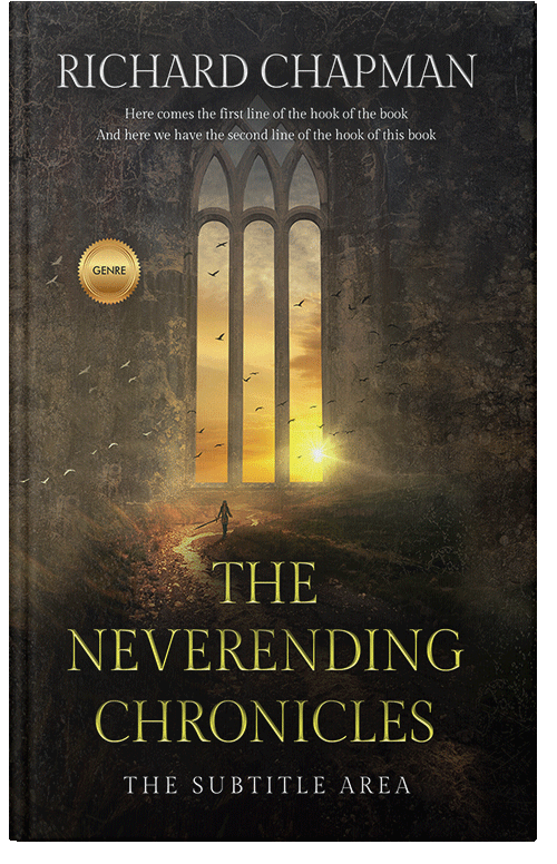 Front view of Premade Science Fiction Book Cover - Zeus