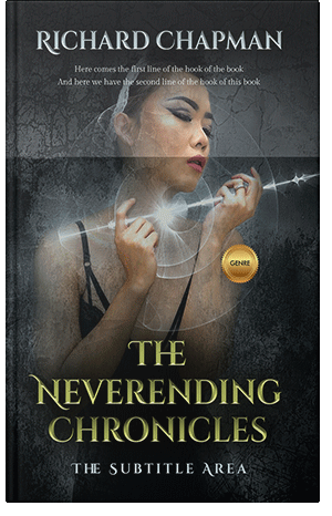 Premade Book Cover Shark