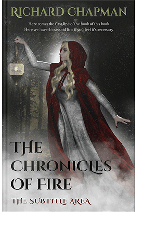 Pre Made Book Cover Timberwolf