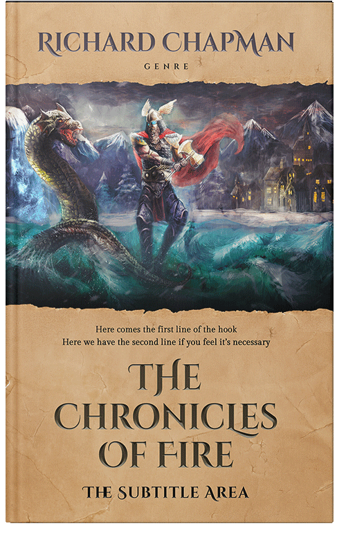 Front view of Premade Fantasy Book Cover - Sorrell Brown