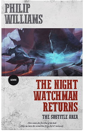 Pre Made Book Cover Tuna