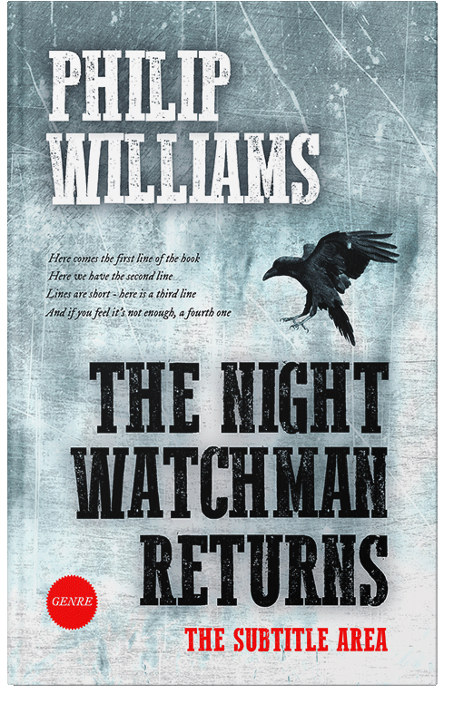 Front view of Premade Mystery & Thriller & Suspense Book Cover - Loblolly