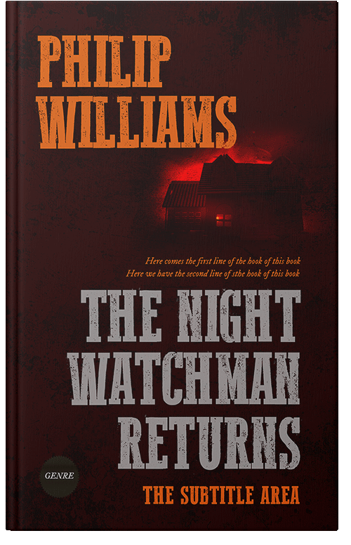 Front view of Premade Mystery & Thriller & Suspense Book Cover - Muddy Waters