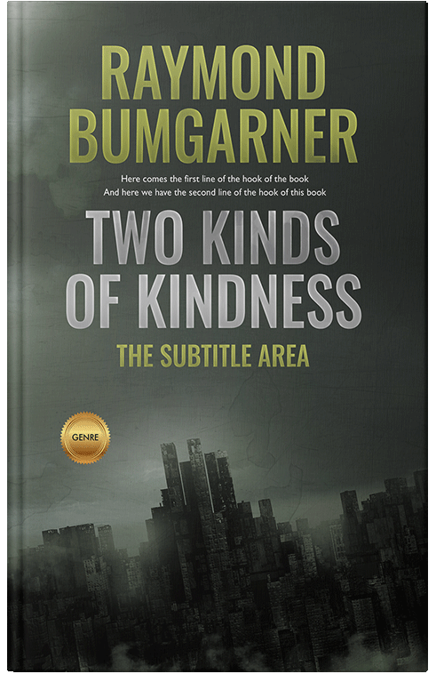 Front view of Premade Mystery & Thriller & Suspense Book Cover - Heavy Metal