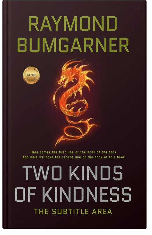 Front view of Premade Science Fiction Book Cover - Wood Bark