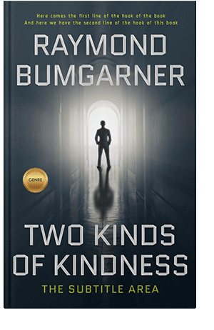 Pre Made Book Cover Ash