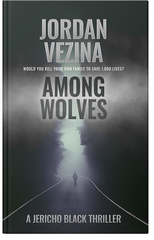 Front view of Premade Mystery & Thriller & Suspense Book Cover - Outer Space