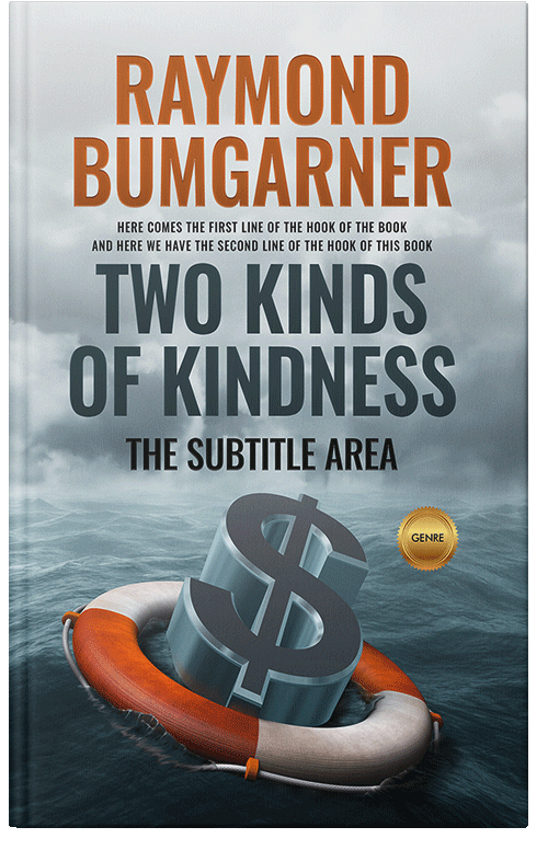 Front view of Premade Business Book Cover - Loblolly