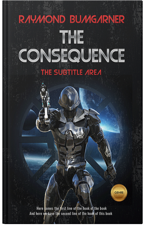 Front view of Premade Science Fiction Book Cover - Bunker